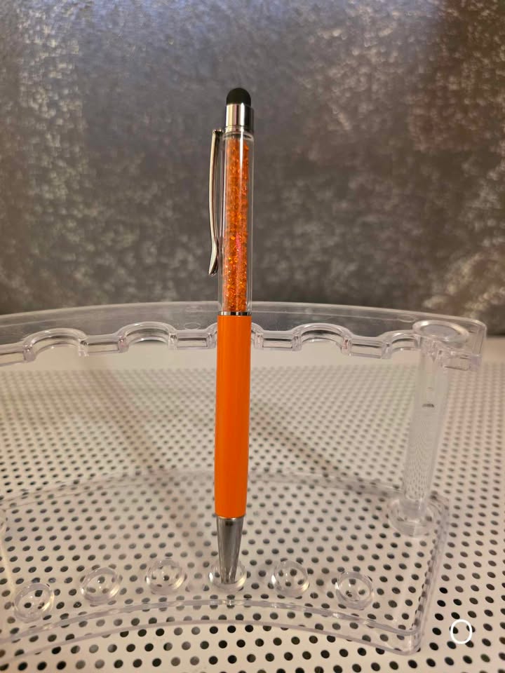 Crystal Stylist Pen with Clear Case