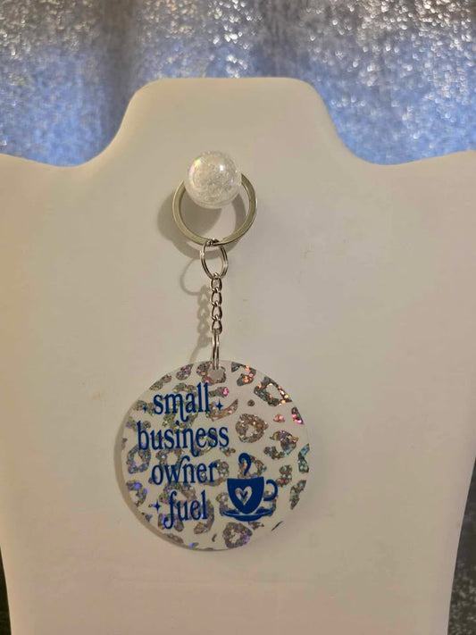 Handmade Inspirational Quote Acrylic Keychains