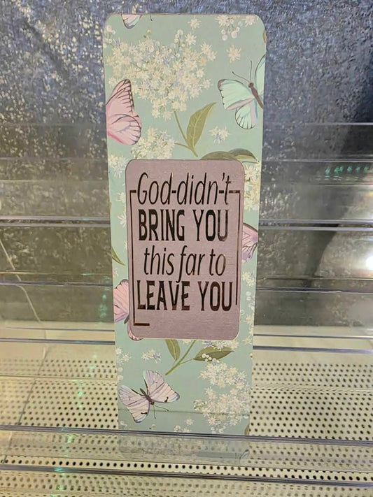 Handmade Inspirational Bookmark