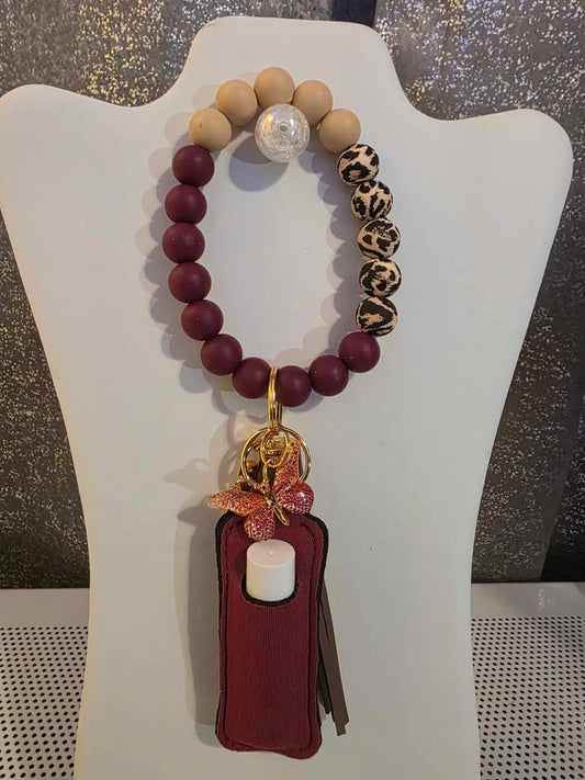 Handmade Keychain Wristlet