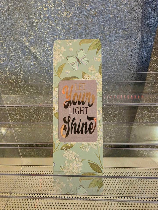 Handmade Inspirational Bookmark