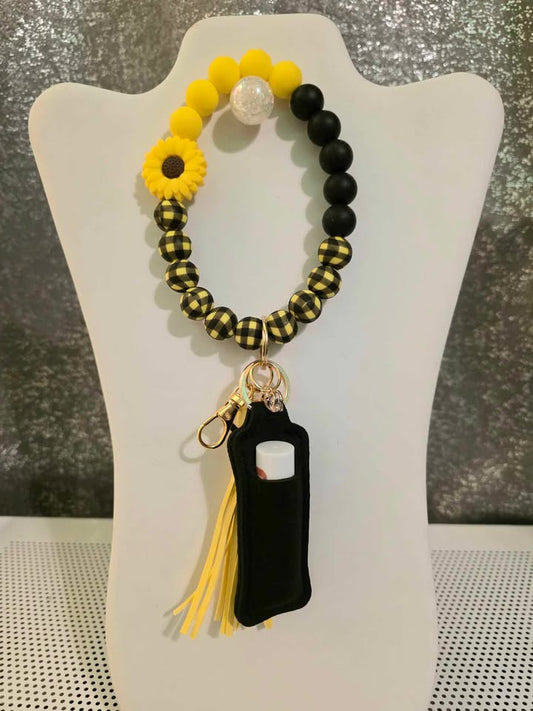 Handmade Keychain Wristlet