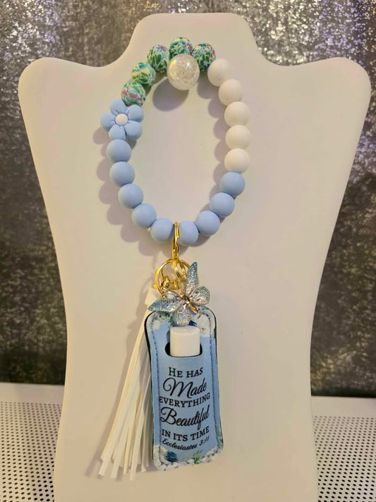 Handmade Keychain Wristlet