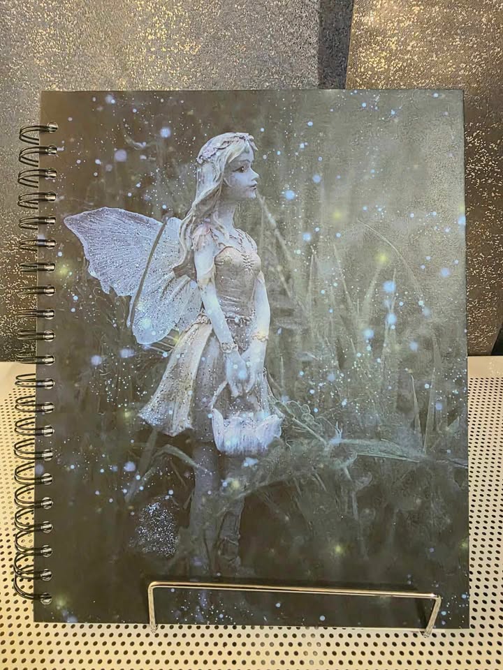 Handmade Spiral Journal Fairy Dreams