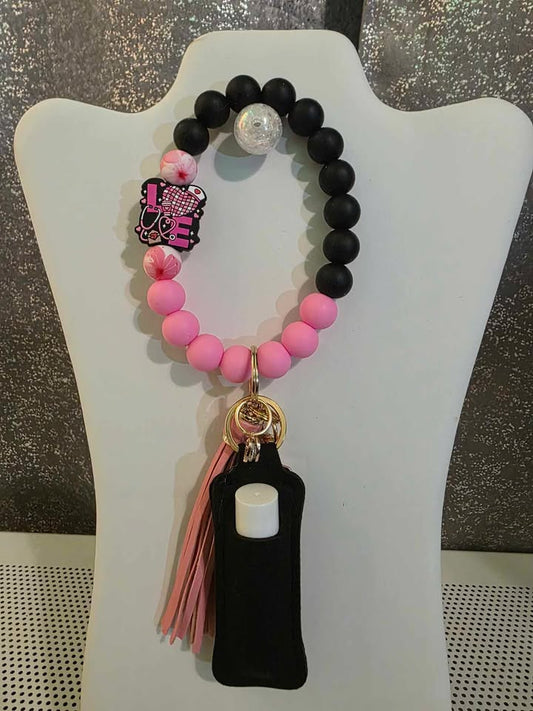 Handmade Keychain Wristlet