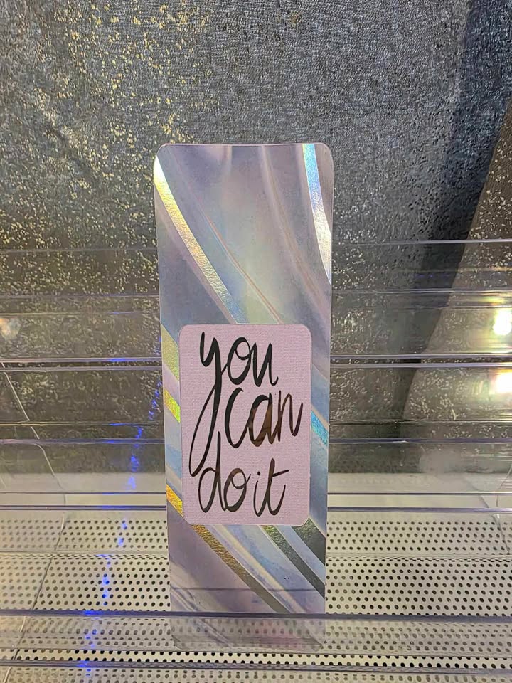 Handmade Inspirational Bookmark