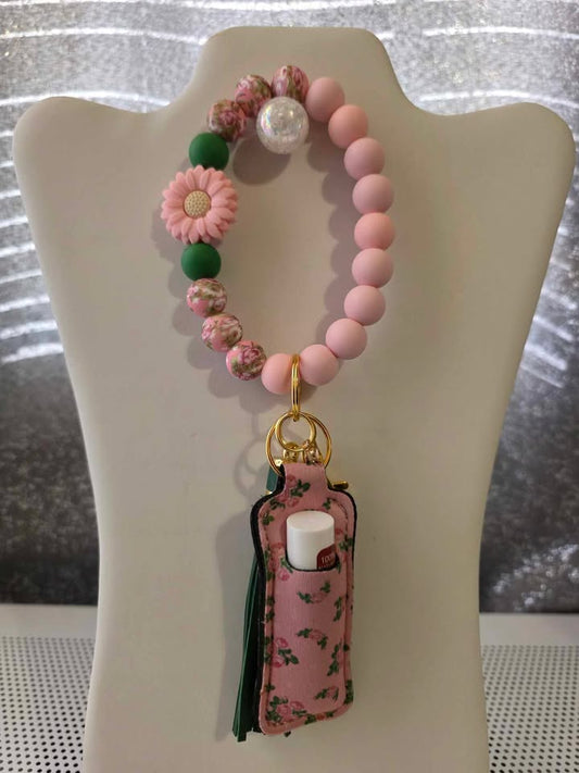 Handmade Keychain Wristlet