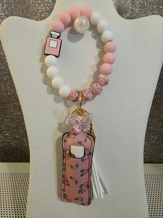 Handmade Keychain Wristlet
