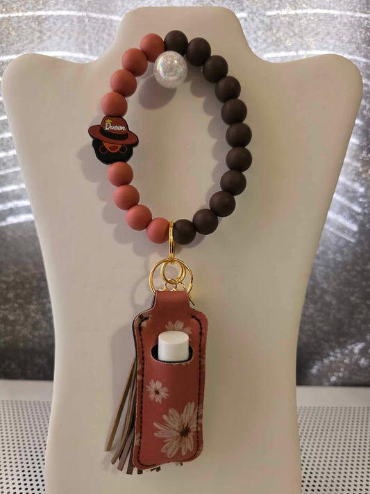 Handmade Keychain Wristlet