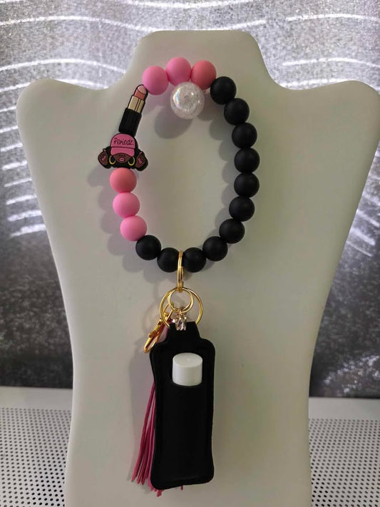 Handmade Keychain Wristlet