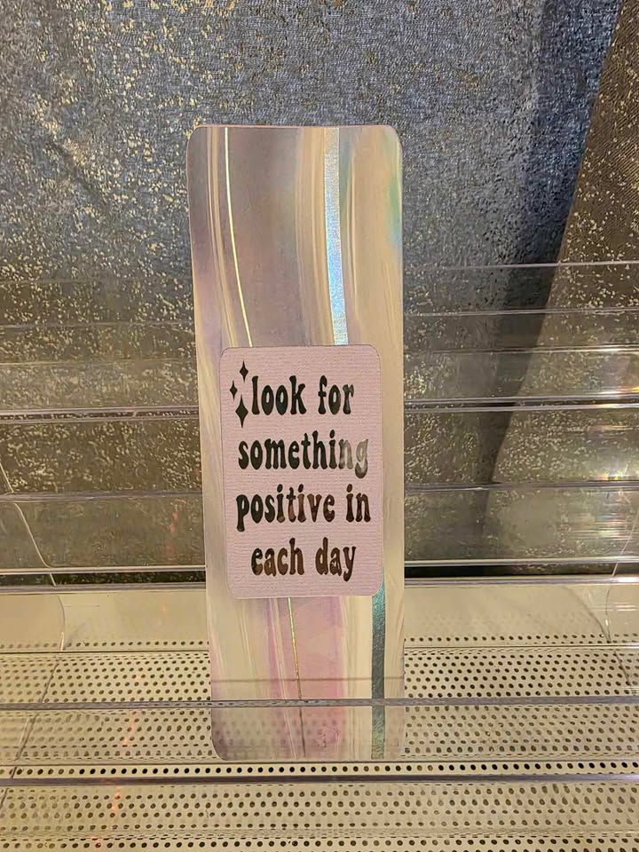 Handmade Inspirational Bookmark