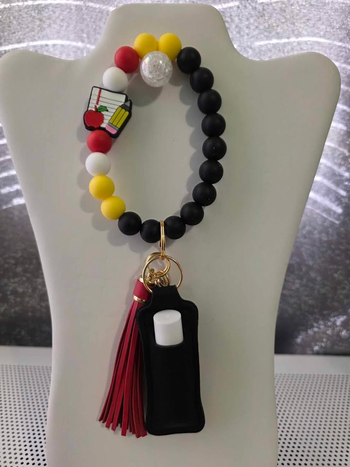 Handmade Keychain Wristlet