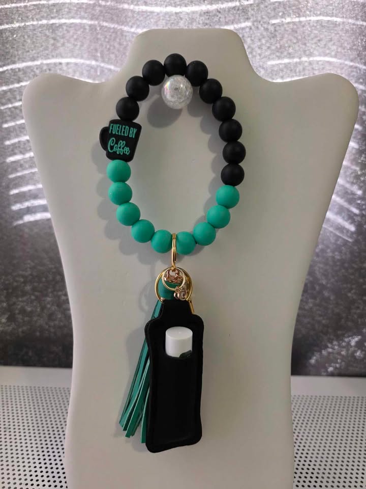 Handmade Keychain Wristlet